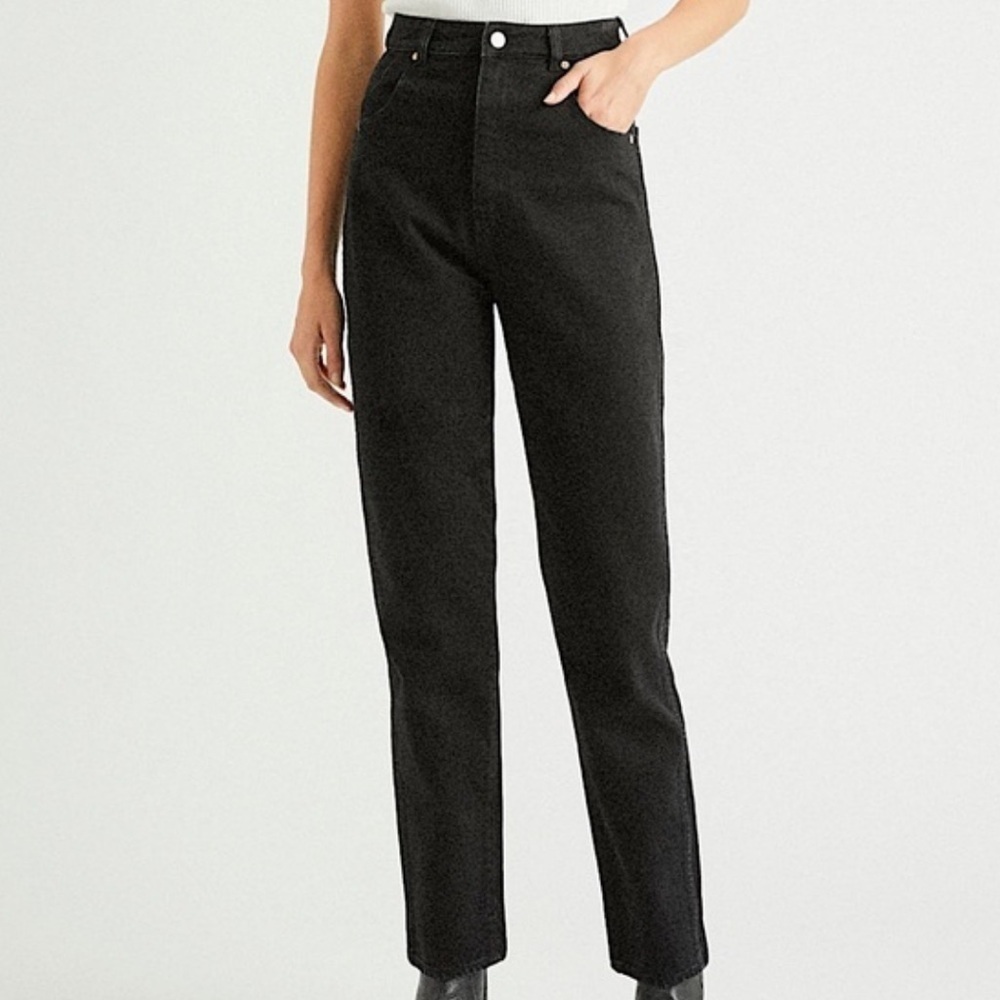 Rolla’s Black Elle Super High Rise Relaxed Jeans Aussie 8 US 26